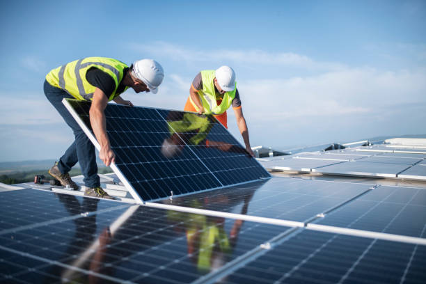 Solar panels installation